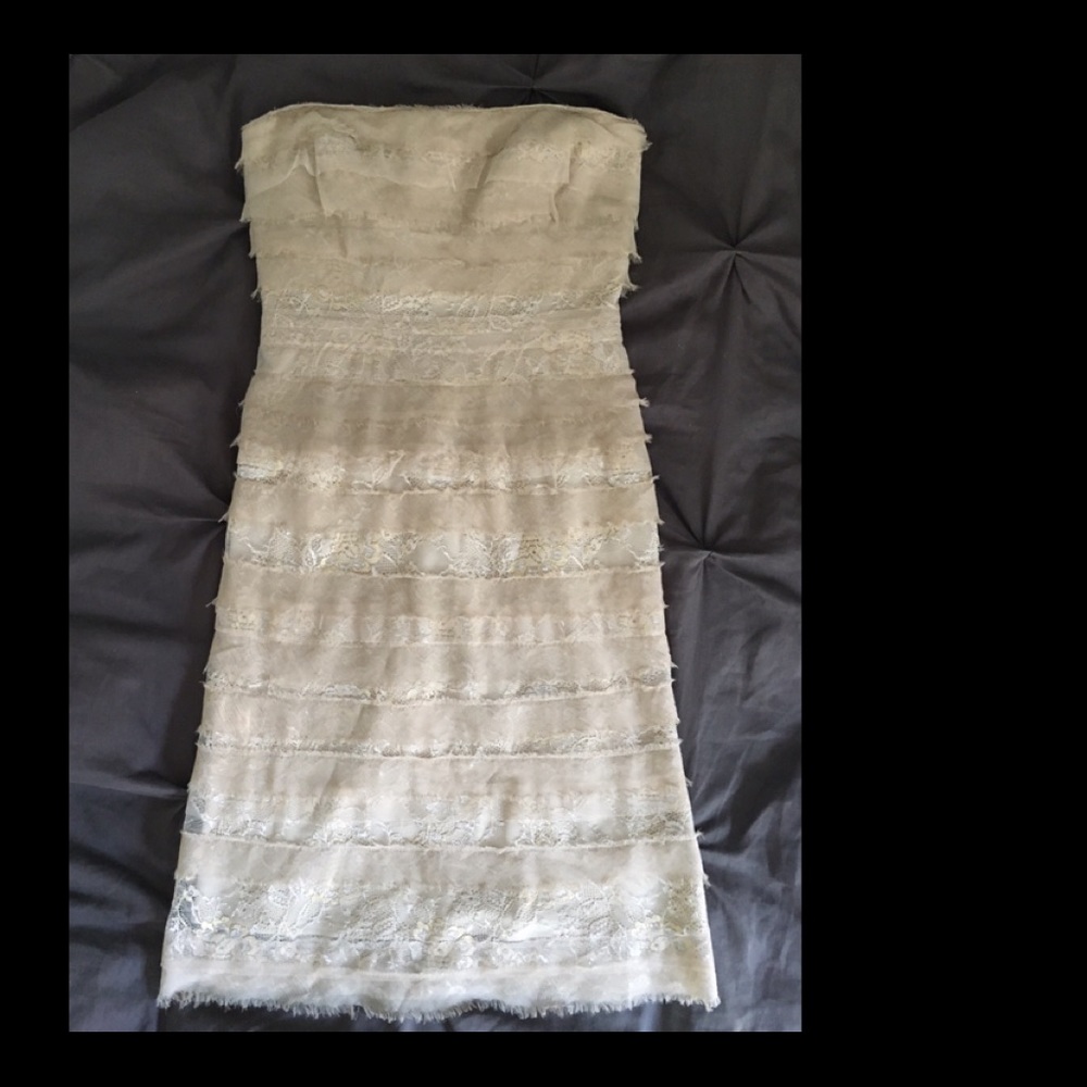 Strapless dress